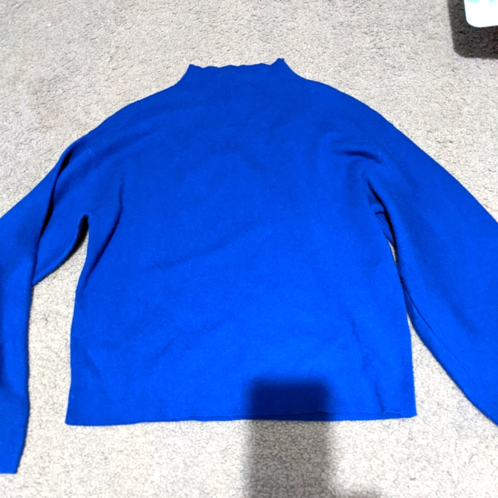 H M MOCK NECH SWEATER